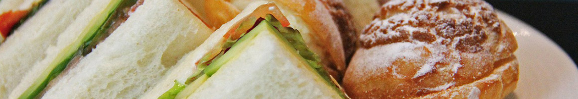 Eating Sandwich Bakery at Great Harvest Bread restaurant in Billings, MT.